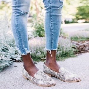 Beast Snakeskin Loafers